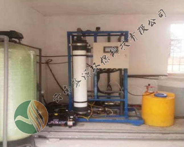 柱式超濾膜+浸沒(méi)式凈化設備
